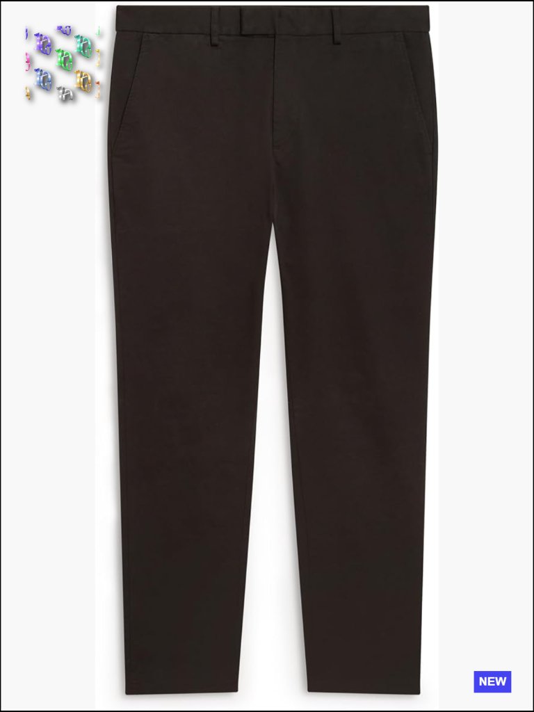 Slim Fit Tapered Chino Pants With Stretch Dress Casual Trousers
